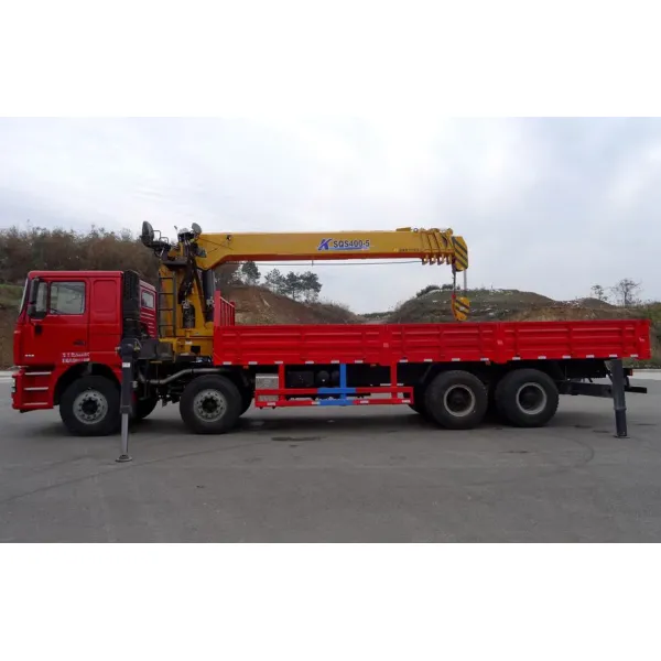 Hydraulic Truck Mounted Crane Shacman 14ton 16ton Construction Service Truck Crane
