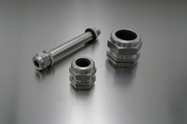 SS304 Stainless Cable Gland Fireproof For Sealing Parts With NBR Hermetic Seal