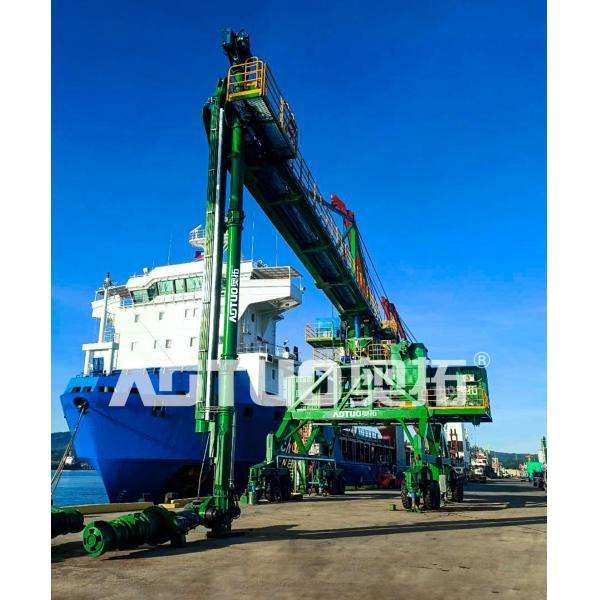 разгрузчик 15000 дедвейт корабля винта автошины 600Т/Х мобильный выгружает большие морские корабли