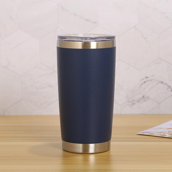 20oz Travel Tumbler Cup Double Wall Vacuum Isolated Stainless Steel Coffee Cup с крышкой