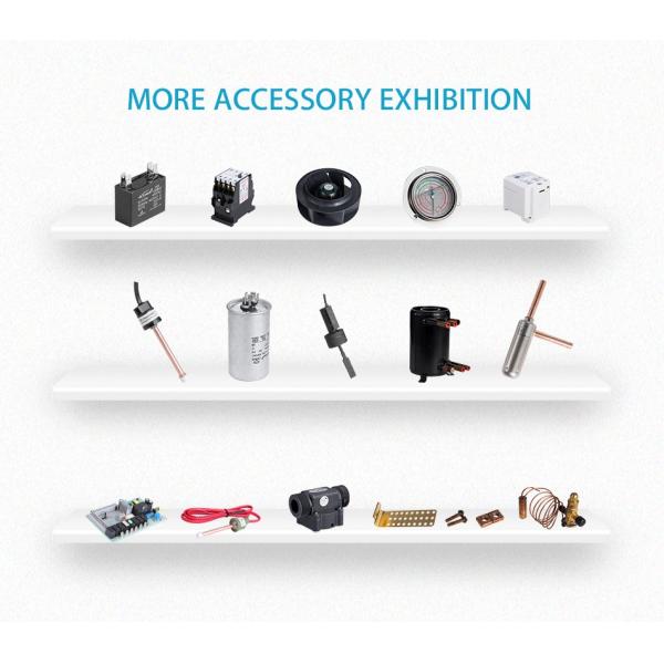 тепловой насос источника воздуха бассейна домочадца 220V 5.5KW с трубкой титана