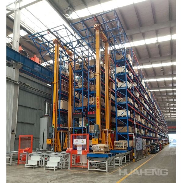 1200 X 1000MM Single Column Pallet Stacker Stacker Crane Warehouse