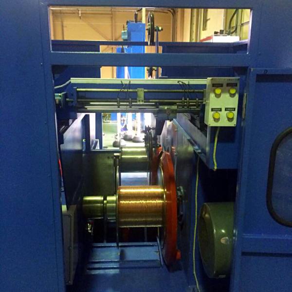 Double Wires Copper Wire Drawing Machine Sliding Heavy Duty With No Alternating Bending