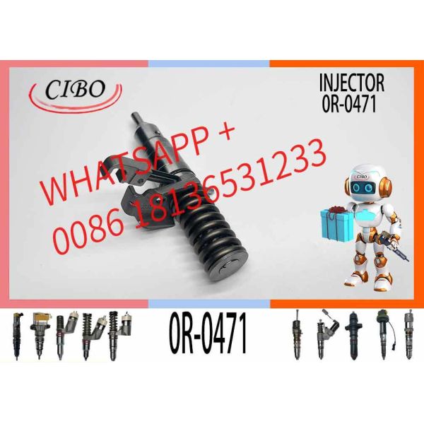 Remanufacture Excavator Bulldozer Diesel Engine Fuel Injector diesel Nozzle 7E-8729 0R-0471