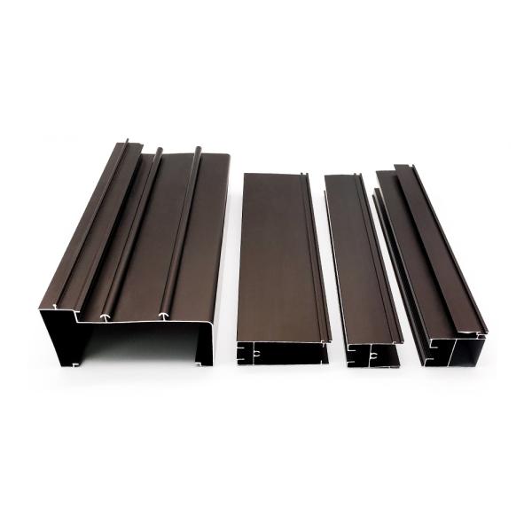 Extrusion Aluminium Construction Profiles For Standard Windows Doors