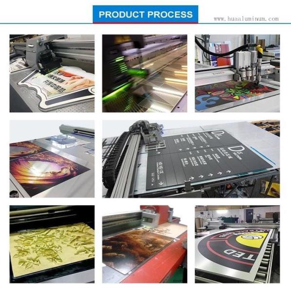 1500*3050mm Highway Advertisement Board Halogen Free 3mm Aluminum Composite Panel