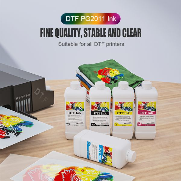 FCOLOR High Quality Sediment Free White DTF Ink None Sediment Ink Dtf for I3200 Xp600 4720 I1600 L18050 Printhead Print Head