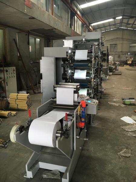 CE Approved 320mm Width Six Colour Printing Machine RY320-1c-B Transparent PVC Film Roll Printing Machine with Slitting