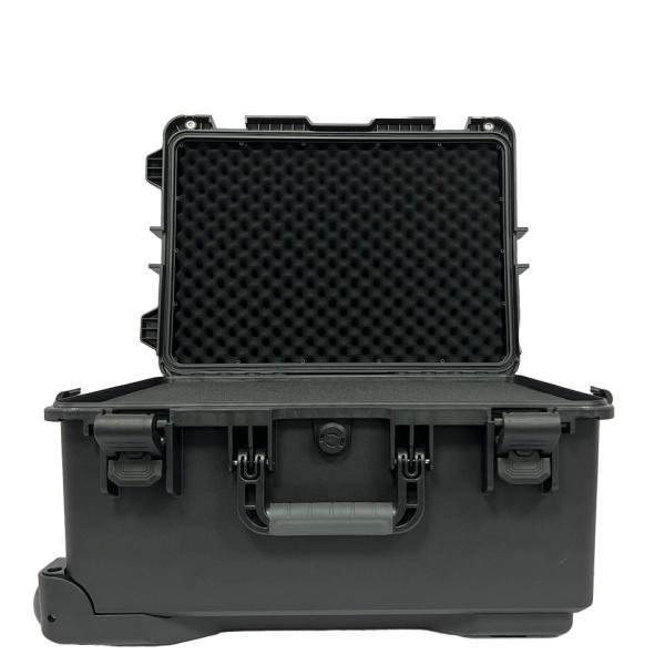 Large Capacity Hard Shell Carrying Case Waterproof IP67 With Wheels