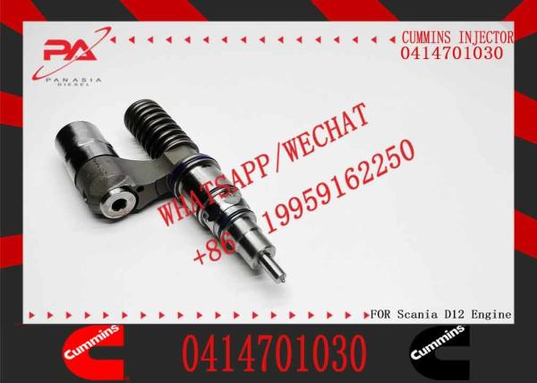 Inyector de combustible auténtico de la unidad 0414701029 0414701030 0414701058 0414701059 0414701032