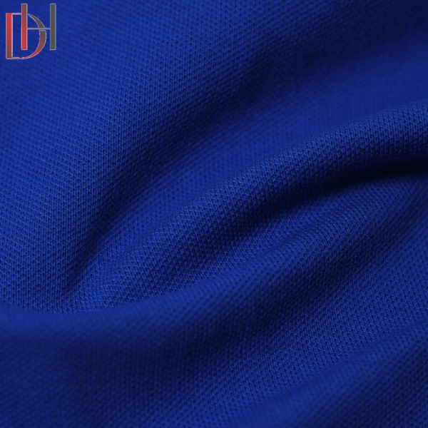 High-End Summer Fashion Premium 200G/M Knitted 96% Cotton 4% Spandex Stretch Abrasion-Resistant Pique Fabric