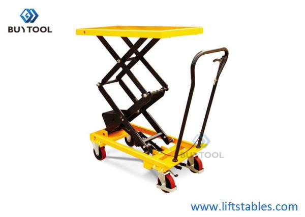 O dobro manual Scissor o carro 1760lbs 36 x 20 48 x 24 da tabela de elevador