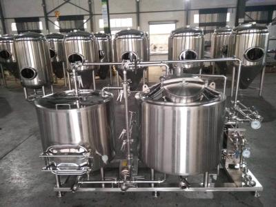 100L Small Microbrewery Beer Brewing Fermenter SS304 Stainless Steel Brewing Systems