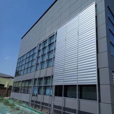 Telhado de alumínio da grelha T8 para exterior de construção do para-sol e da ventilação instalado