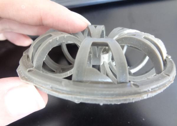 38mm 50mm Plastic Packing Pp Pall Ring 150 Kg/M3 Bulk Density For Tower Packing