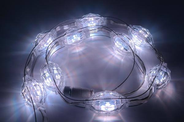 resistente à água 1,44W Luzes de pixel em KTV Hotel Bar Iluminação 3D luz de diamante