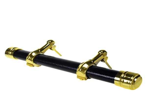 Résistance solide d'or de cercueil de barre brillante d'oscillation pour la poignée de cercueil