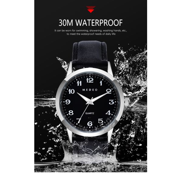 Vintage Men's Quartz Watch·3ATM Water Resistance|Luminous Dial-OEM/ODM