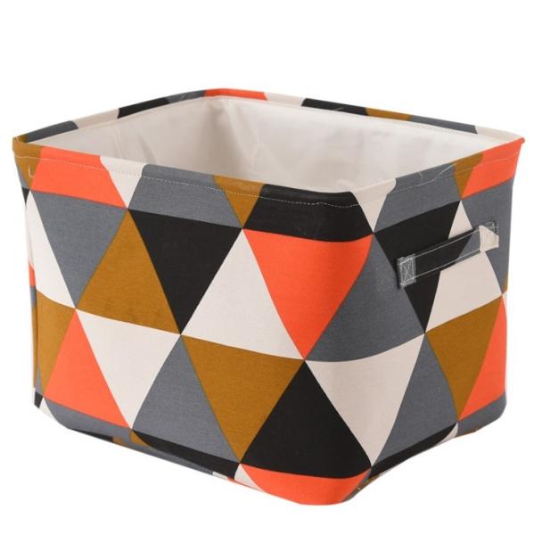 Clothing box canvas cotton linen folding Oxford cloth storage toy storage organizer