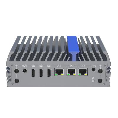 12th Gen i7 1255U Edge Computer Dual HDMI 4K Compact Design for Smart Factories