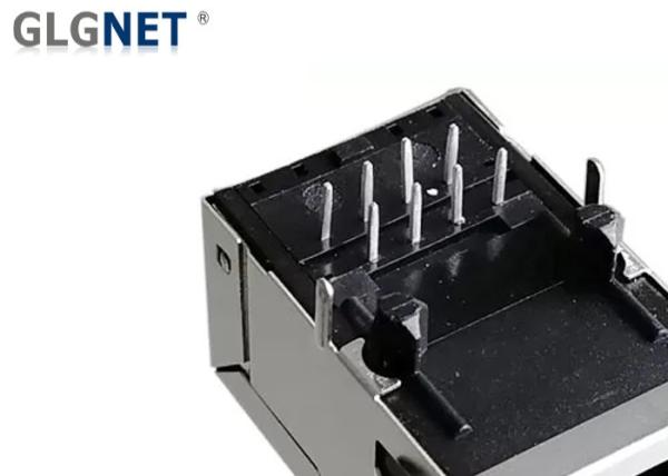Latch Tab Up Rj45 Ethernet Magjack Single Port 8P8C IEEE 802.3u Standards