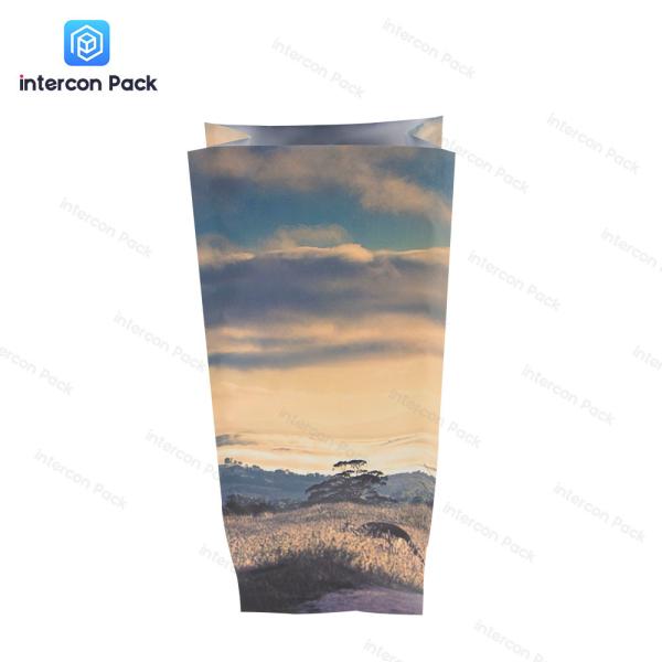 Gravure Printing 0.065mm Gusset Packaging Bag Aluminum Foil Coffee Bag