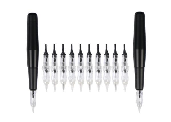 Professional Screw Cartridge Needle Suitable for  Black Pearl Semi Permanent Makeup Machine Kit