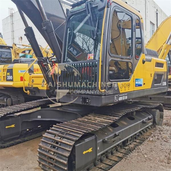 Longueur de transport 9,69 m et puissance 123 kW Volvo EC200D excavateur utilisé pour le déplacement de la terre