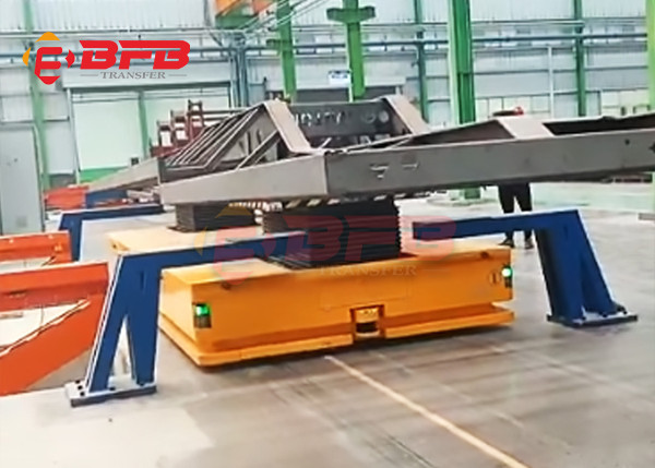 Медная плавя Trackless тележка переноса батареи Agv Q235