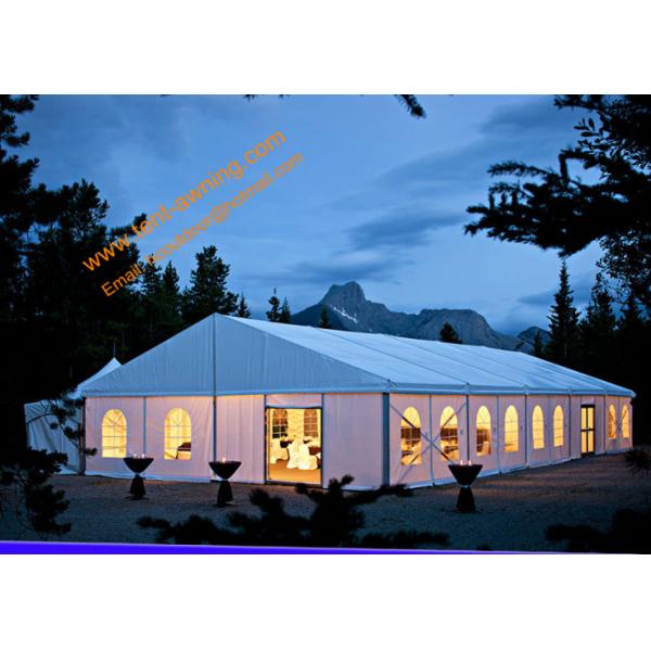 Temporary Wedding Banquet Tent  Aluminum Structure Fire Retardant Marquees