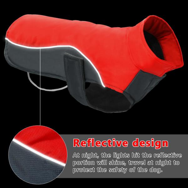 Жилет куртки щенка водоустойчивого пальто зимы собаки одежд любимца теплый