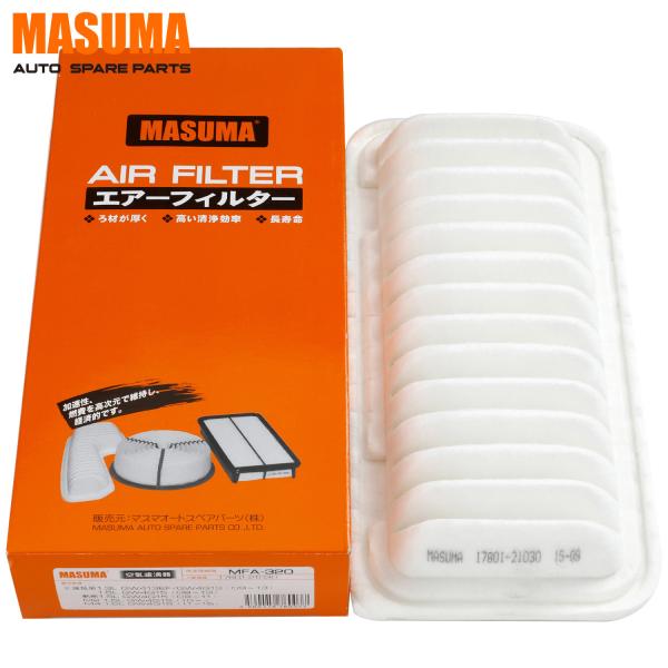 MFA-320 MASUMA de primera categoría 17801-0Y010 17801-21030 4560116760077 Filtro de aire para el YARIS P1