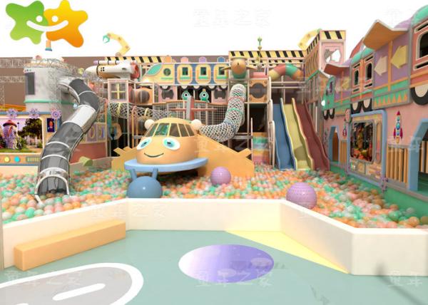 Large Kids Indoor Playground Equipment Children Entertainment For Amusement Park