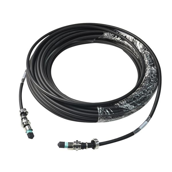 Outdoor waterproof 24 fibre OM4 MPO MTP Connector Patch Cable
