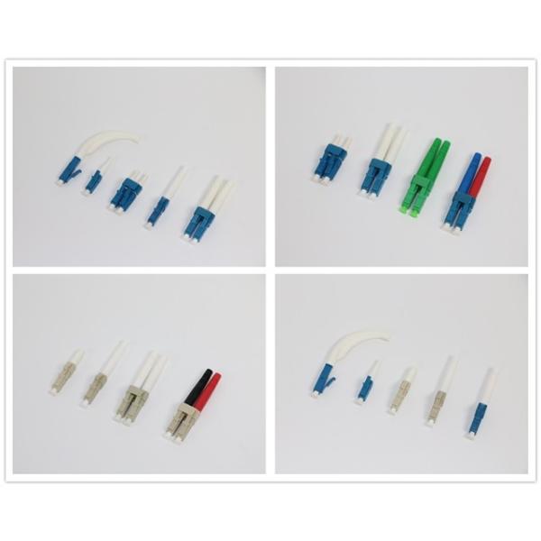 Multimode LC Fiber Optic Connector With PC UPC APC Polishing Fiber Ferrule