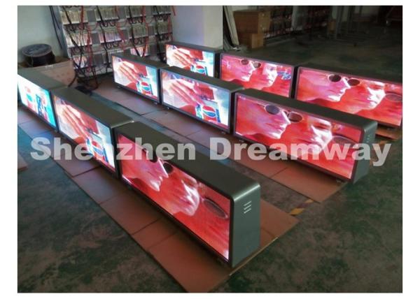 Two Faces Advertising Taxi LED Display P5 mm with 192 x 64 dots