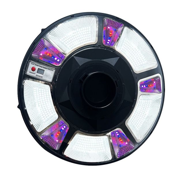 IP65 Rated Solar Garden Light with Human Body Induction and 18000mAh Battery for Outdoor Solar Yard Lighting