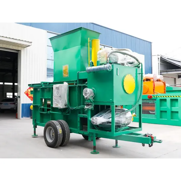 Three Cylinder Hydraulic Straw Baler Machine for Silage with Automatic Packing