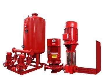XBD-W Horizontal Diesel / Electric Fire Pump Set for Municipal Shopping Mall