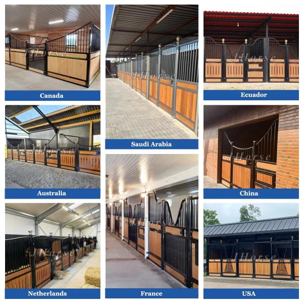 Металлический конный конюшня фронты конная конюшня с раздвижной дверью