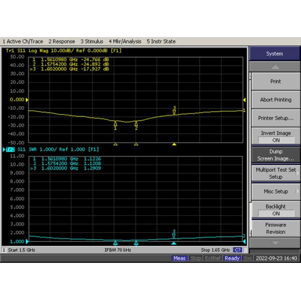 Passive Gnss Antenna Gps 1561MHz 1575.42 MHz 1602MHz 3dBi 16x130