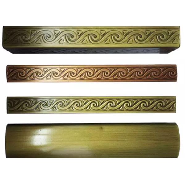 0.5mm Thickness Welded Polished Embossed Steel Pipe