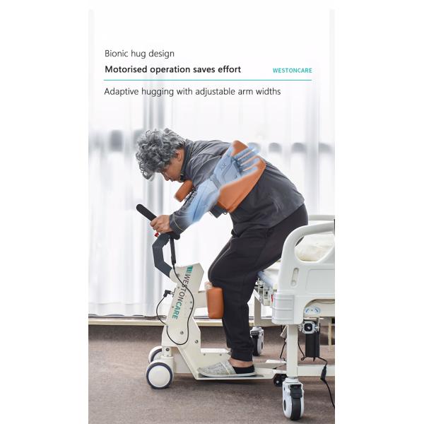 Chaise d'infirmière pliante multifonctionnelle avec hauteur et accoudoirs réglables