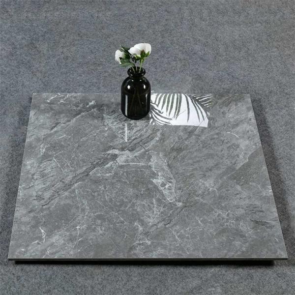 Marble Grain Texture Porcelain Floor Tiles Full Polished Glazed Tile OEM ODM