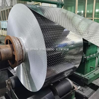 Embossed Aluminium Diamond Sheet 1060 1100 3003 5052 5754 Tread Aluminum Checker Plate
