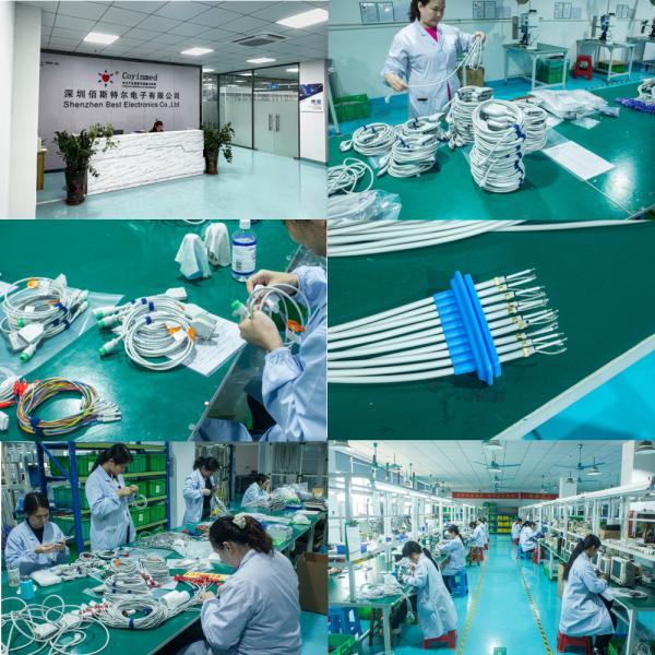 Соединитель валлийского IEC 4.0Banana кабеля и Leadwires Allyn SE-PRO-600 M2461A EKG