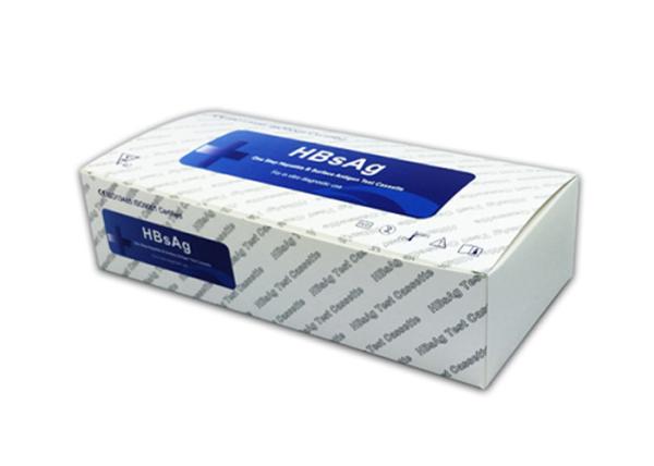 Sangue rápido de CassetteWhole do teste de diagnóstico de HBsAg da precisão alta/soro/espécime do plasma facilmente e operação rápida