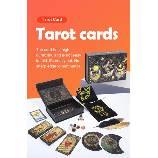 ПВХ учебные настольные игры Таровые карты Подарки OEM