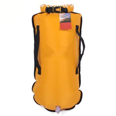 Custom Triathlon Race Gear yellow orange pink 28L Swim Buoy Dry Bag