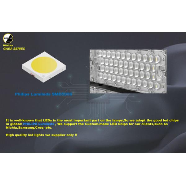 Lumières en aluminium expulsées de terrain de base-ball de LED, conception de module de lumières du stade de football 1200W